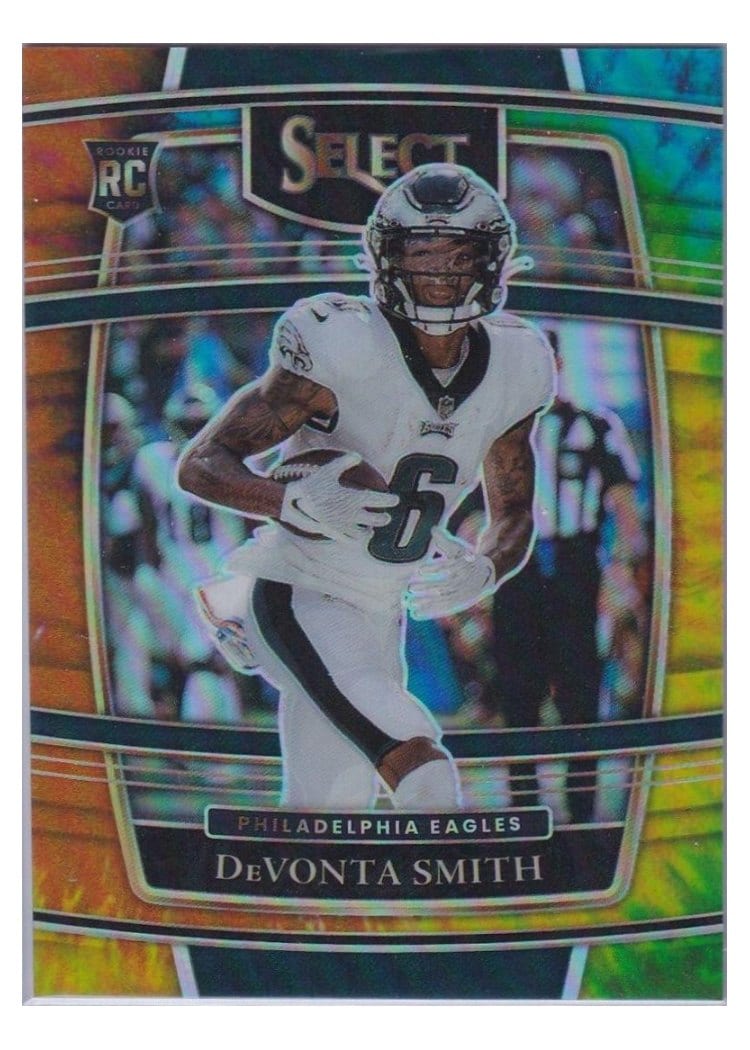 2021 Panini Select DeVonta Smith #49 card