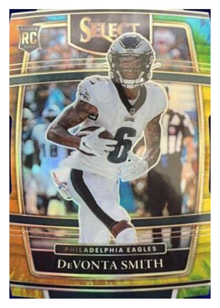 2021 Panini Select DeVonta Smith #49 card