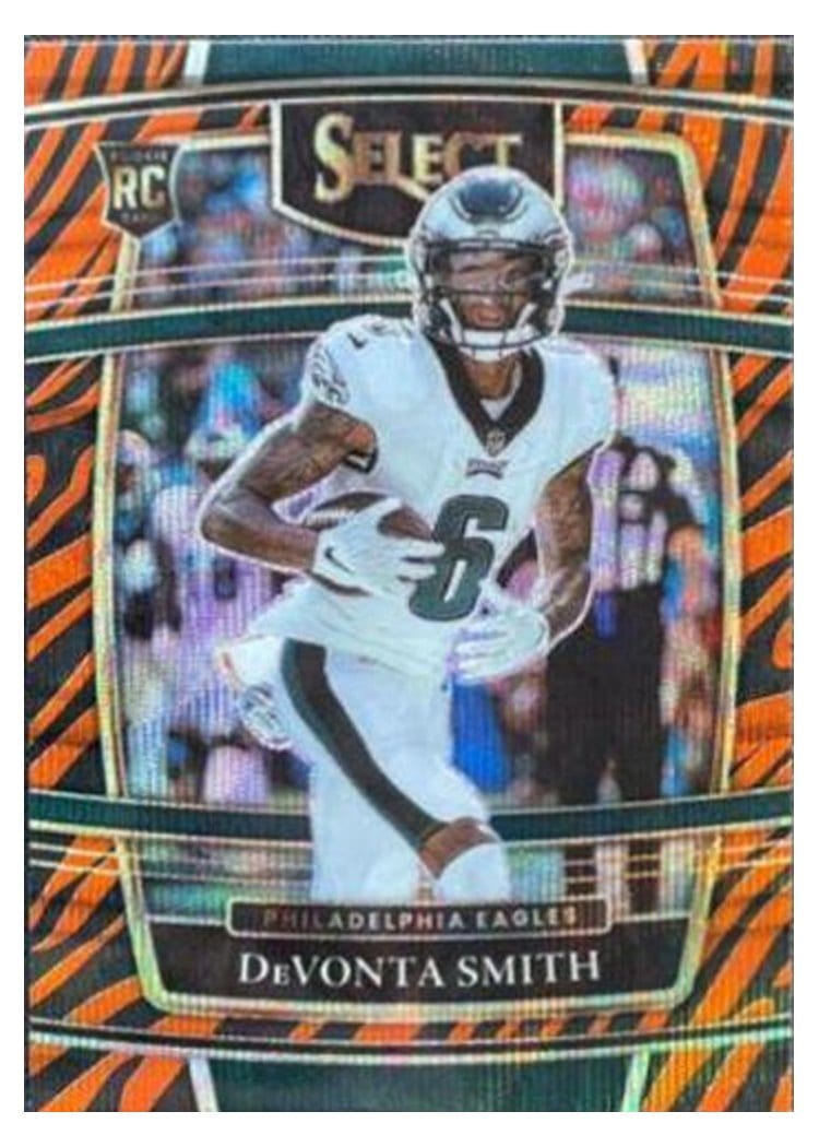 2021 Panini Select DeVonta Smith #49 card