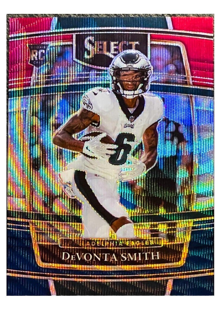 2021 Panini Select DeVonta Smith #49 card