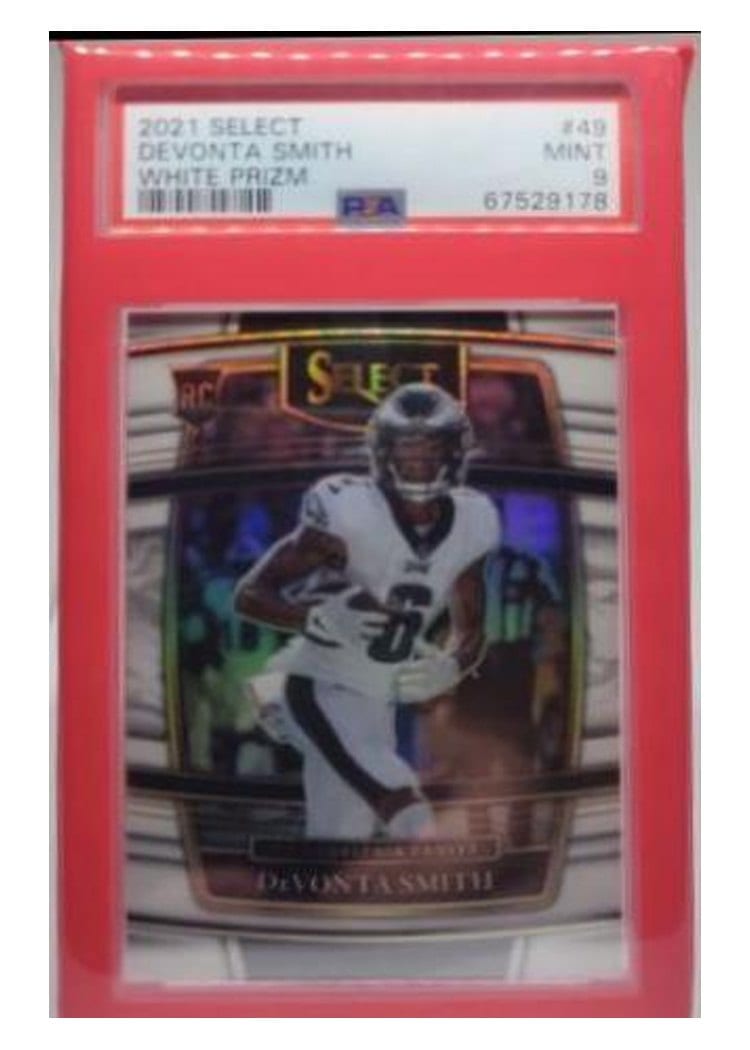 2021 Panini Select DeVonta Smith #49 card
