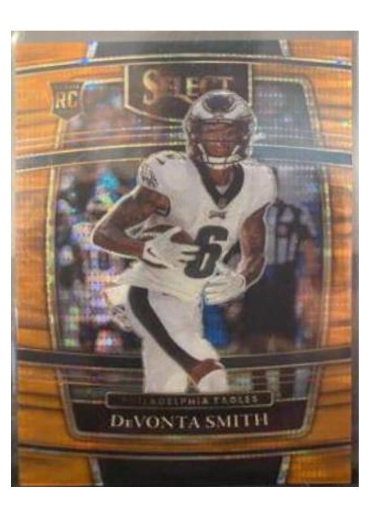 2021 Panini Select DeVonta Smith #49 card