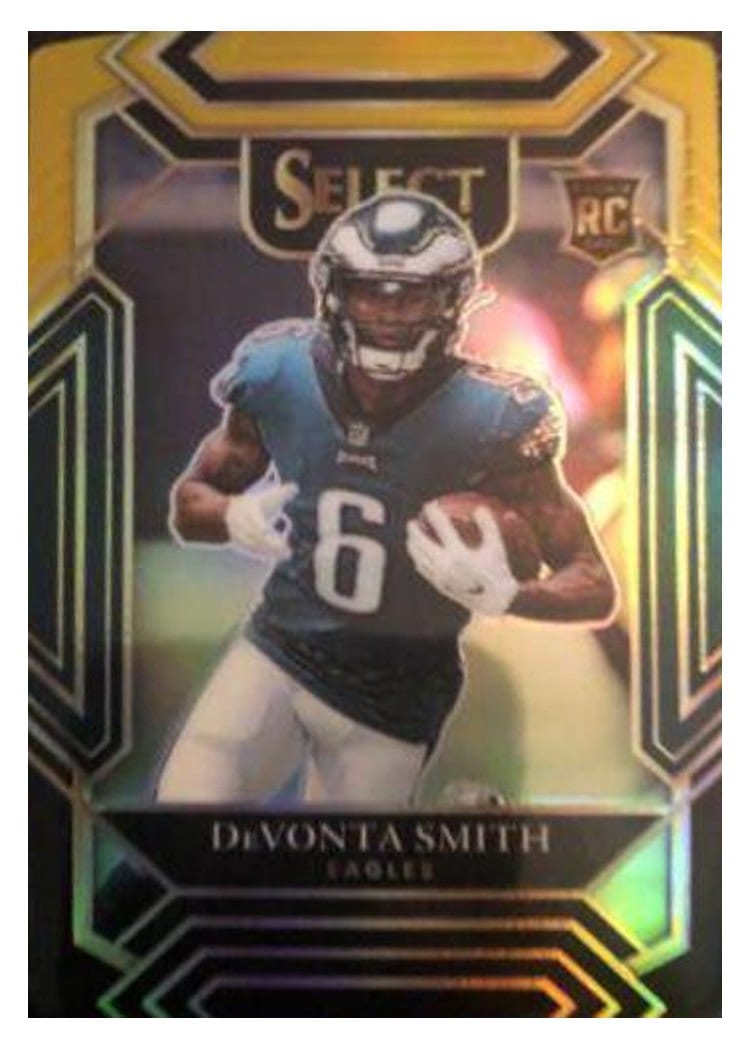 2021 Panini Select Base Set DeVonta Smith #249 card