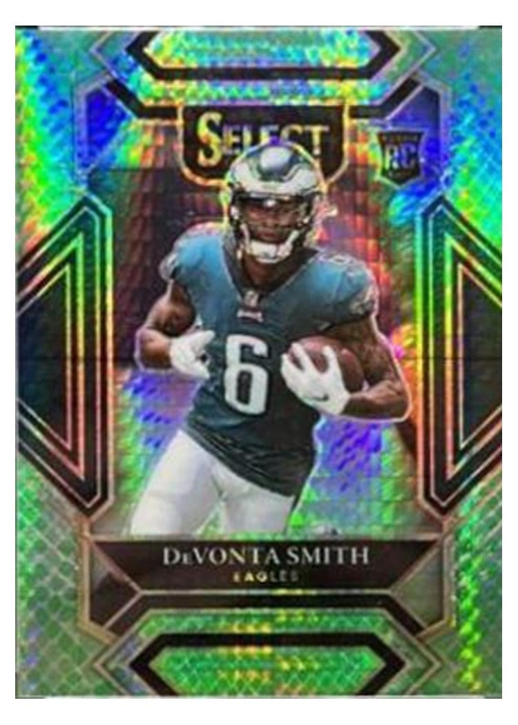 2021 Panini Select Base Set DeVonta Smith #249 card
