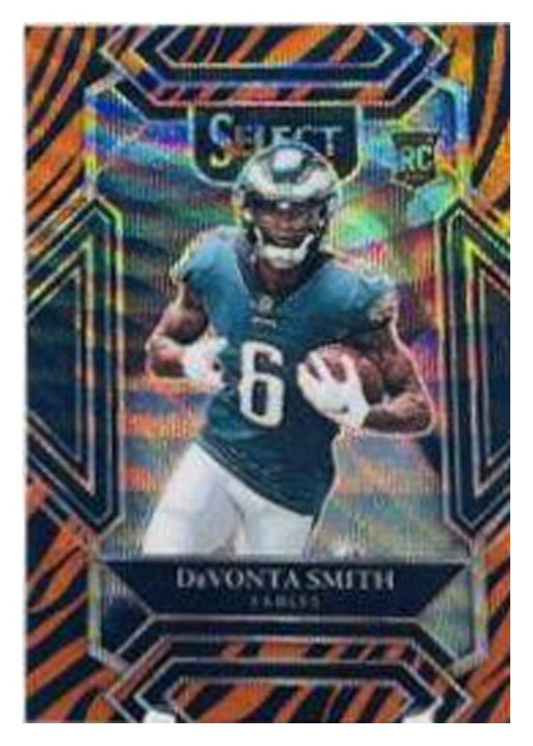 2021 Panini Select Base Set DeVonta Smith #249 card