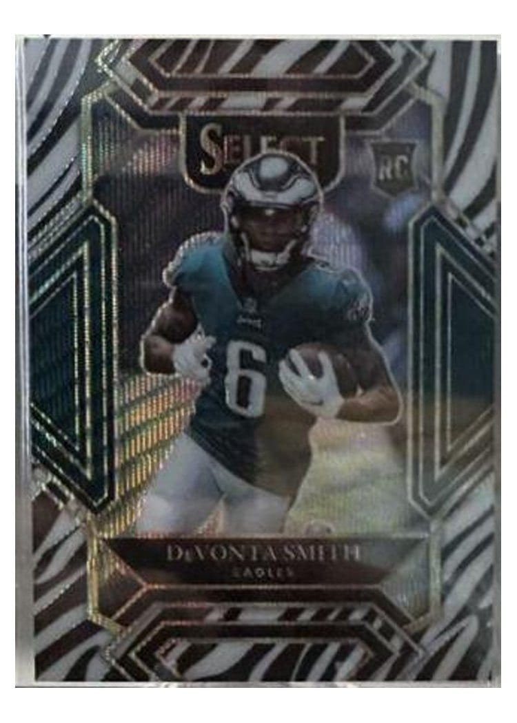 2021 Panini Select Base Set DeVonta Smith #249 card