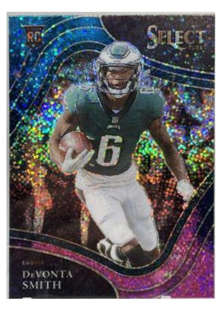 2021 Panini Select Base Set DeVonta Smith #349 card