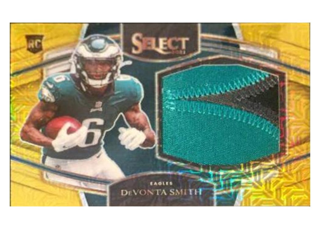 2021 Panini Select Base Set DeVonta Smith #349 card
