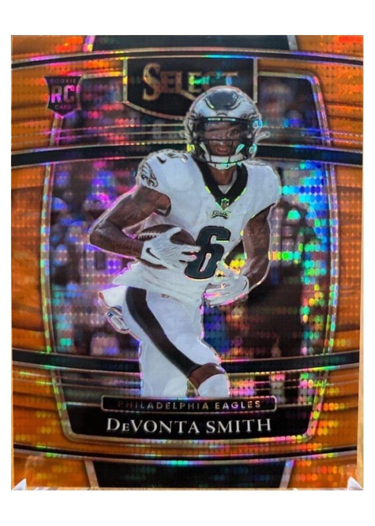 2021 Panini Select Base Set DeVonta Smith #349 card