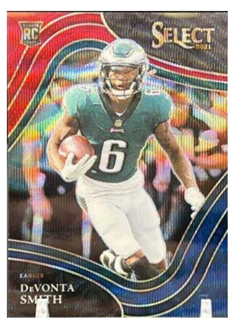 2021 Panini Select Base Set DeVonta Smith #349 card