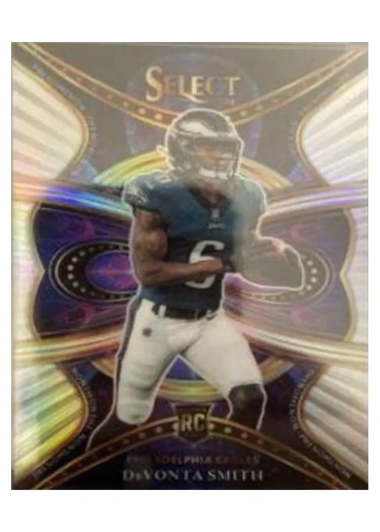 2021 Panini Select Phenomenon DeVonta Smith #PHE-19 card