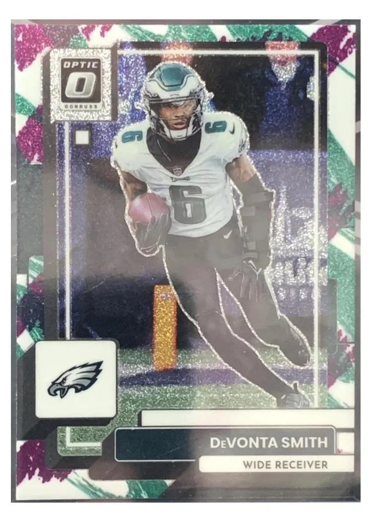 2022 Donruss Optic Base Set DeVonta Smith Jazz #160 card