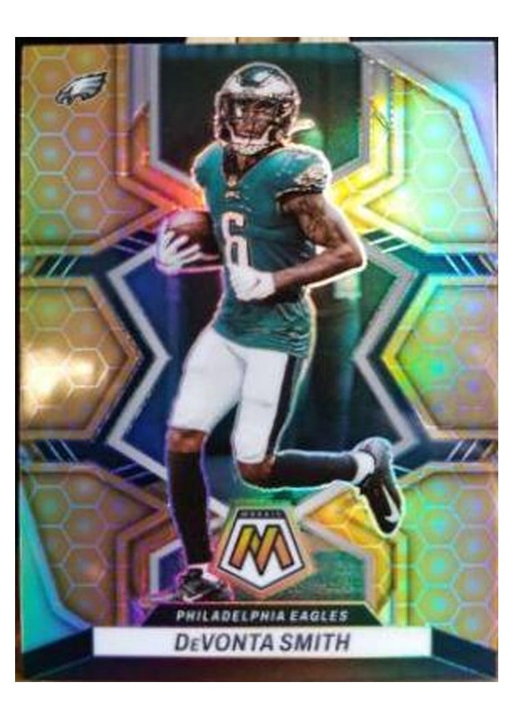 2022 Panini Mosaic Base Set DeVonta Smith #158 card