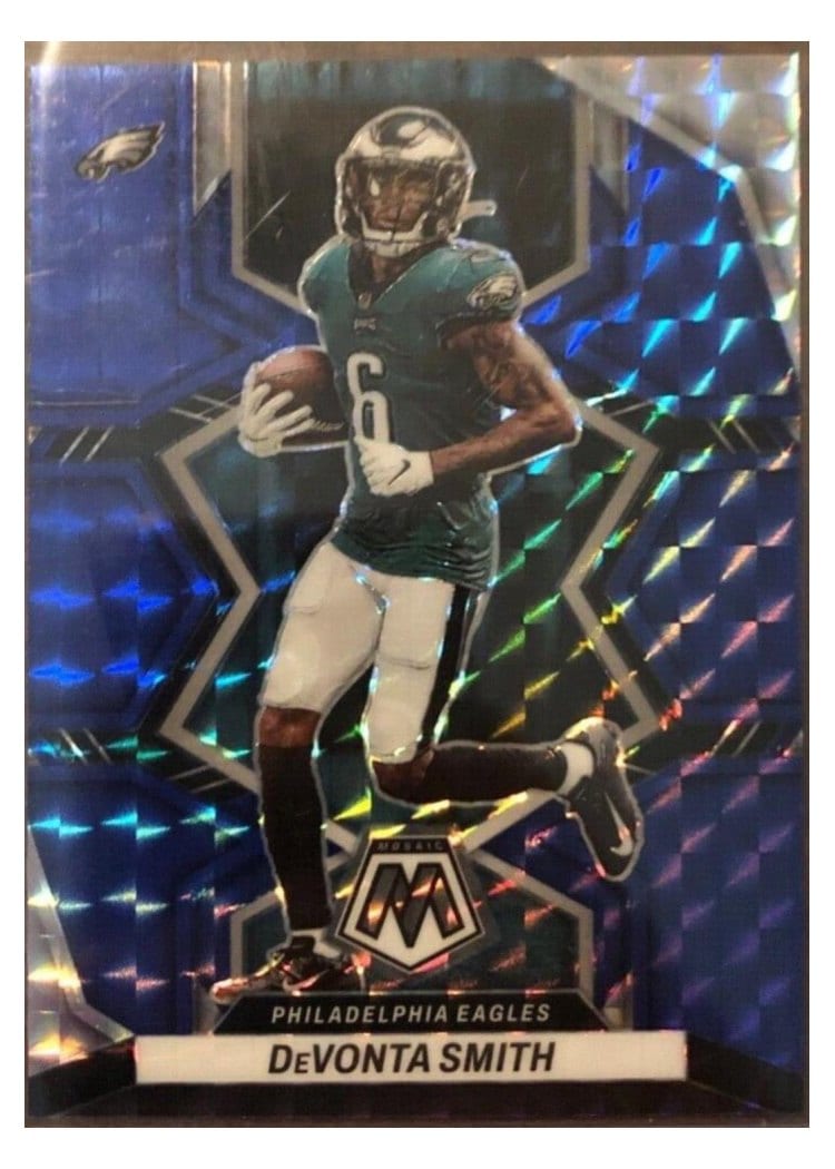 2022 Panini Mosaic Base Set DeVonta Smith #158 card