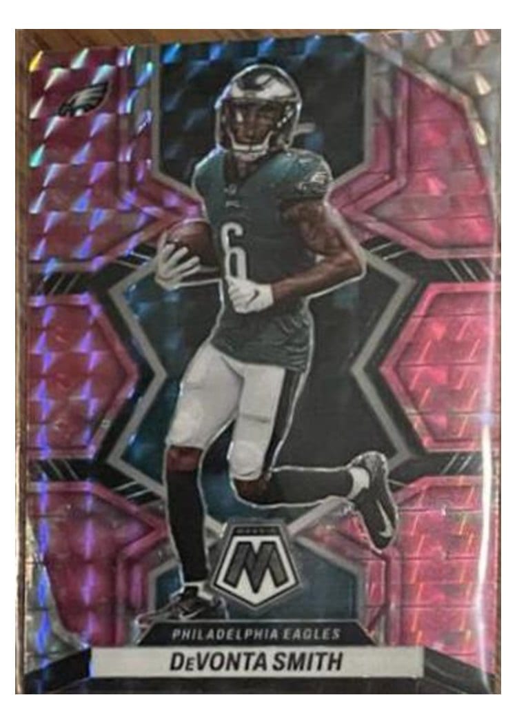 2022 Panini Mosaic Base Set DeVonta Smith #158 card