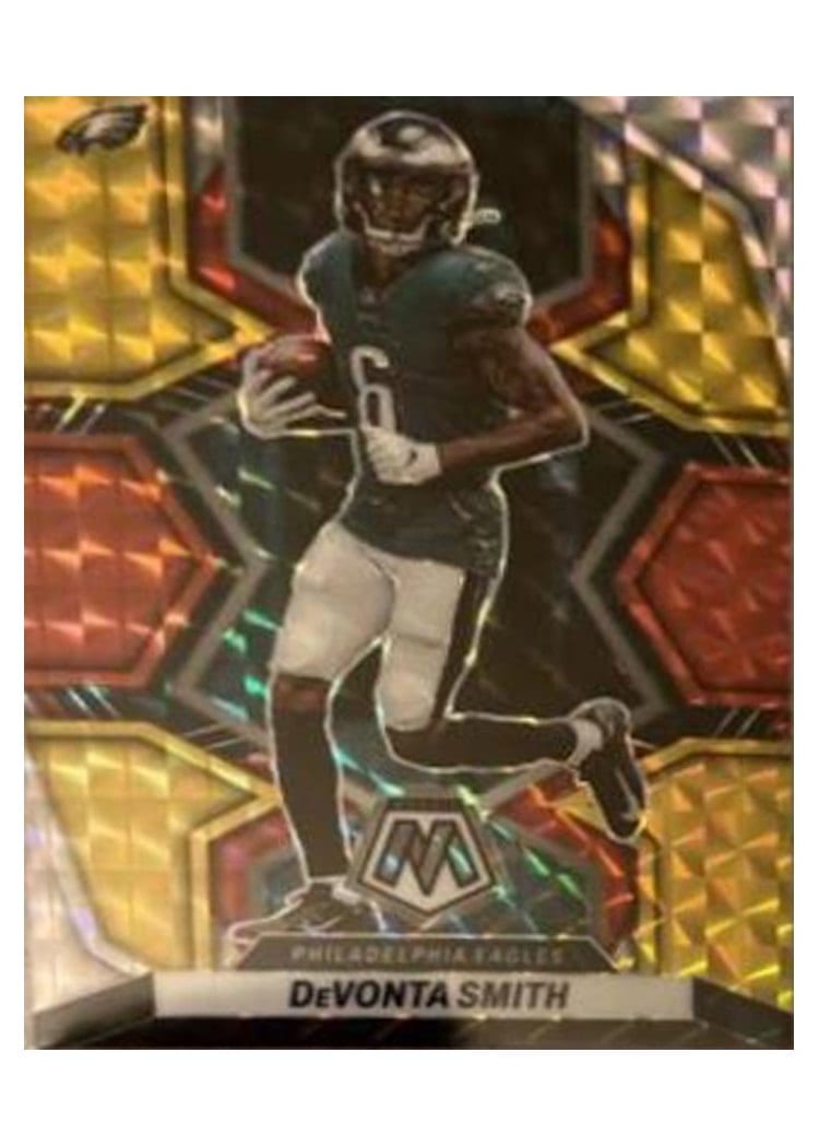 2022 Panini Mosaic Base Set DeVonta Smith #158 card
