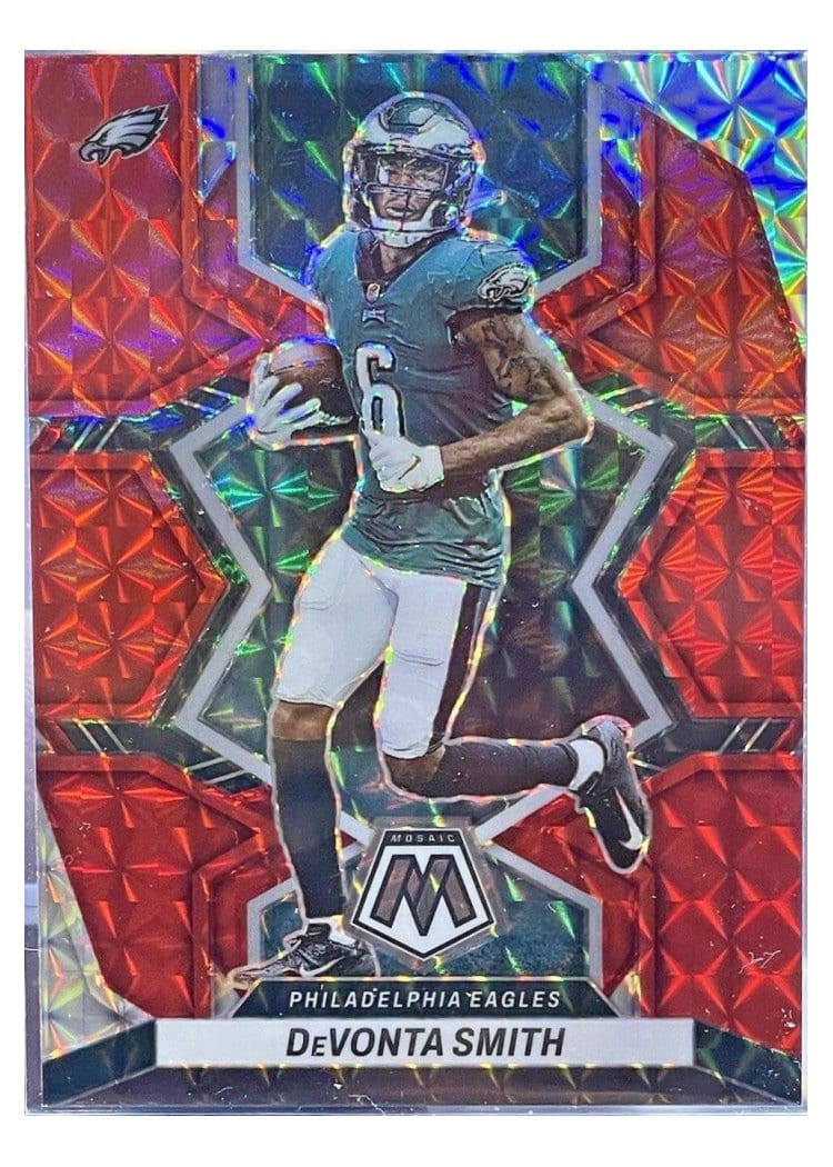 2022 Panini Mosaic Base Set DeVonta Smith #158 card