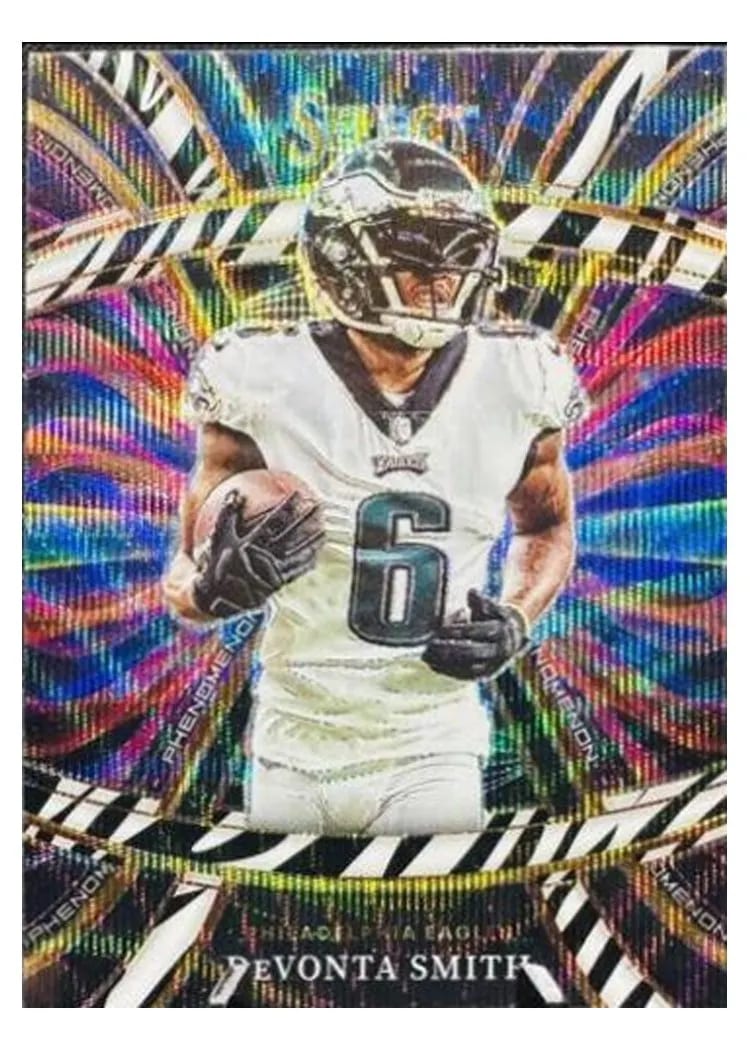 2022 Panini Select Phenomenon DeVonta Smith #PHE-15 card