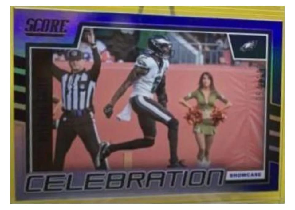 2022 Score Celebration DeVonta Smith #C-DS card