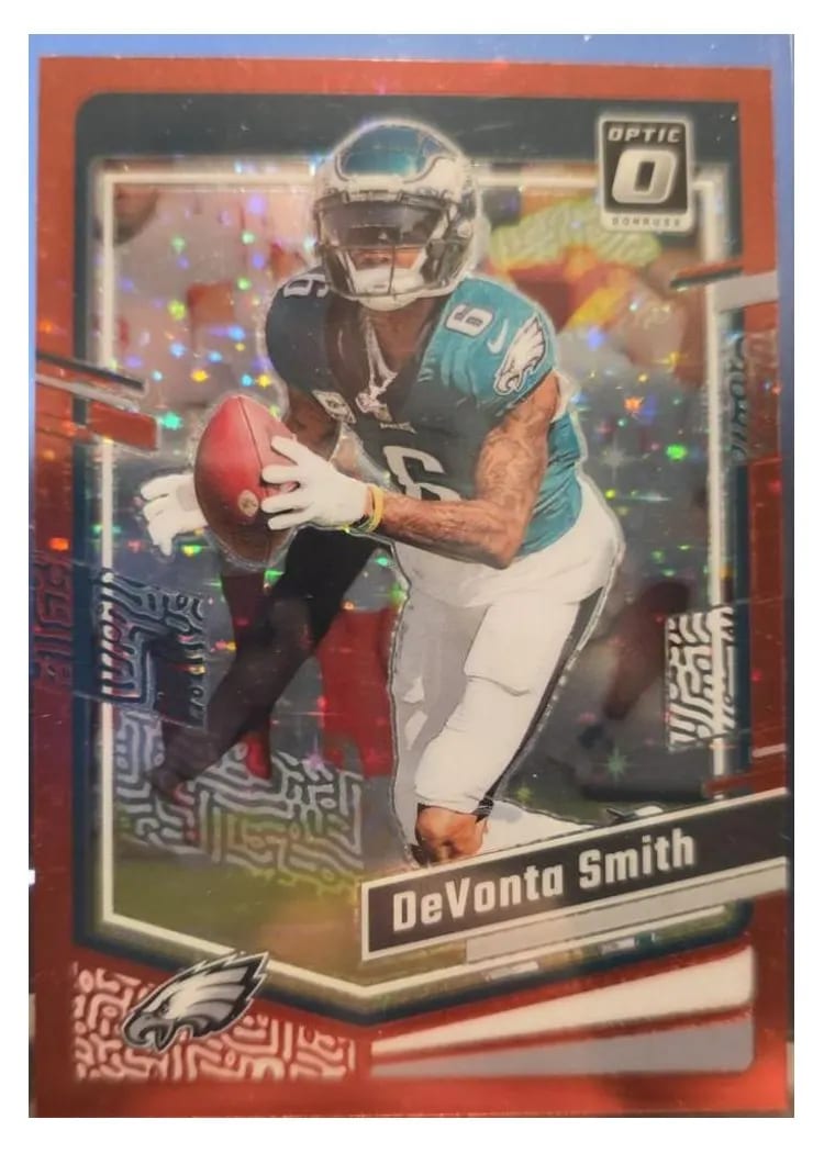 2023 Panini Donruss Optic DeVonta Smith #156 card