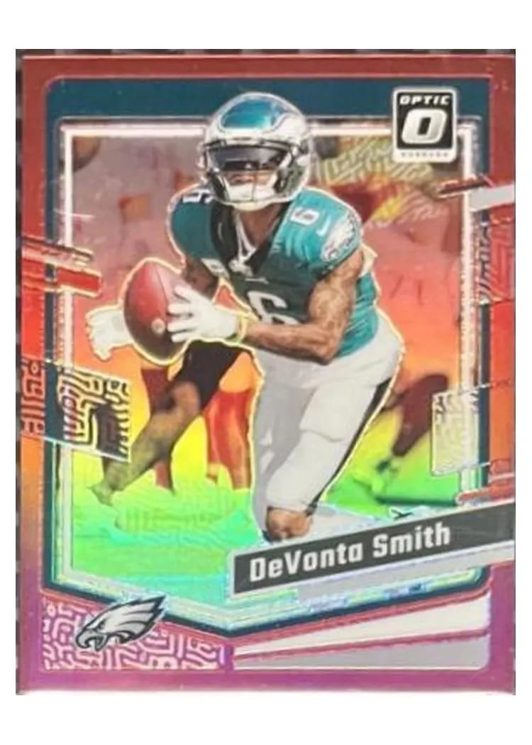 2023 Panini Donruss Optic DeVonta Smith #156 card