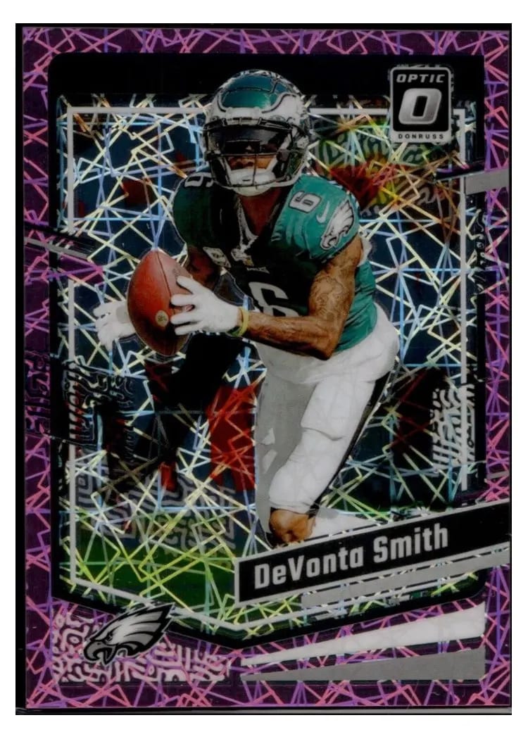 2023 Panini Donruss Optic DeVonta Smith #156 card