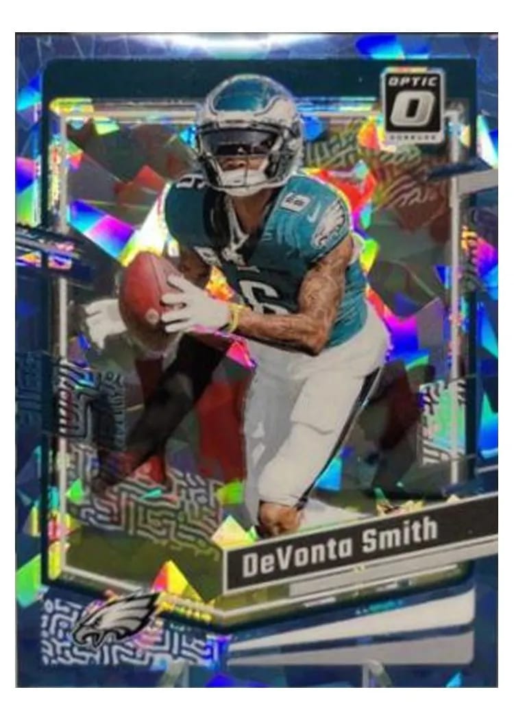 2023 Panini Donruss Optic DeVonta Smith #156 card