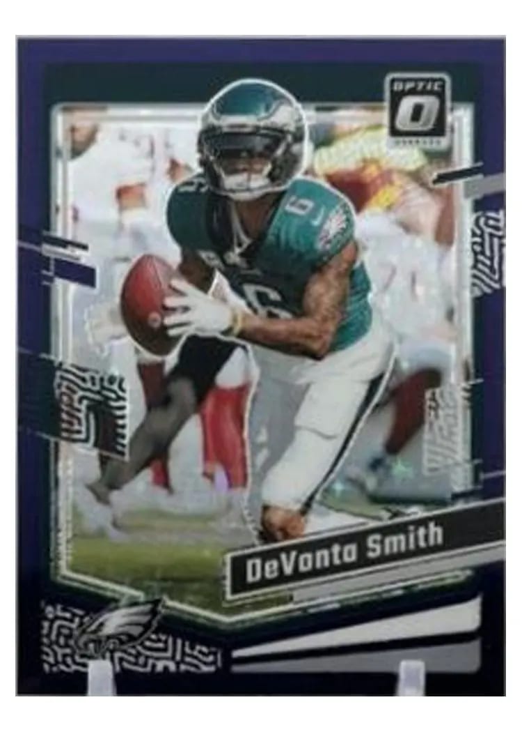 2023 Panini Donruss Optic DeVonta Smith #156 card