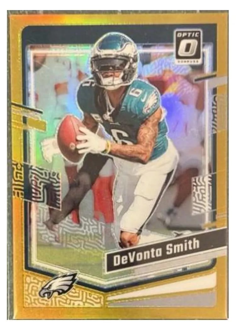 2023 Panini Donruss Optic DeVonta Smith #156 card