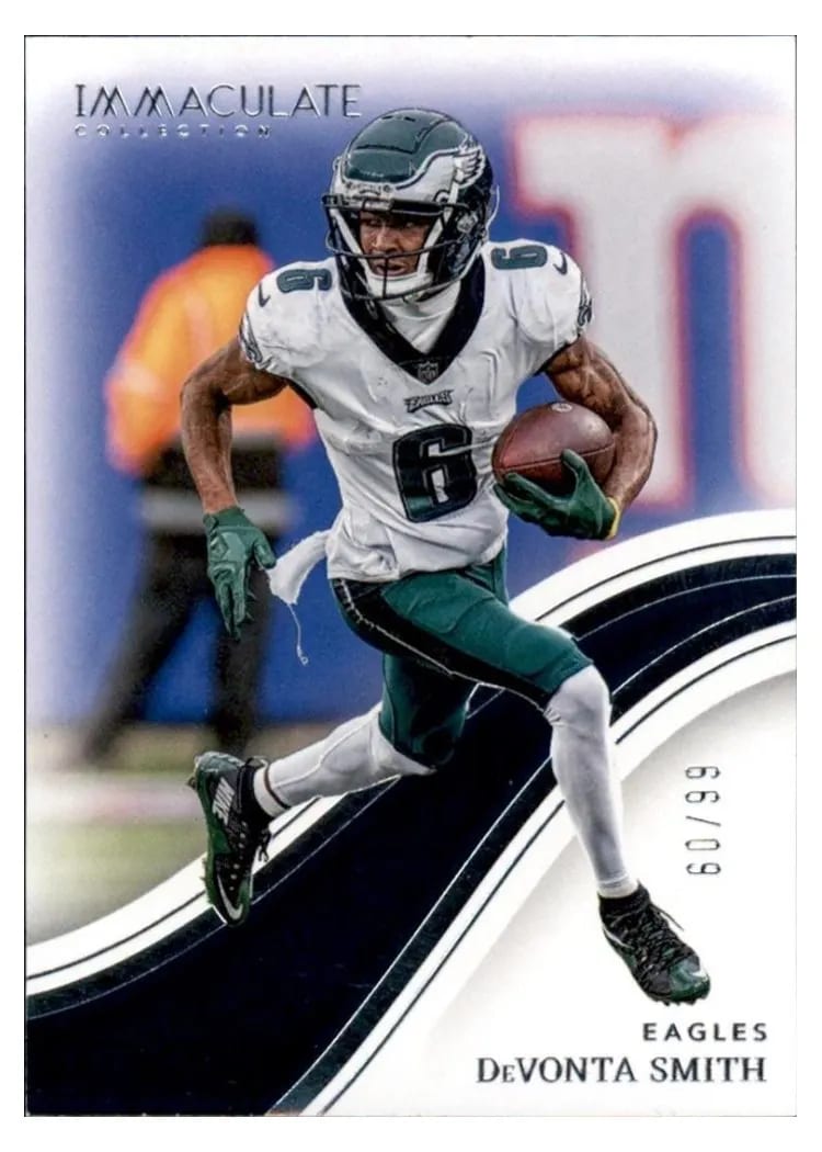 2023 Panini Immaculate DeVonta Smith #50 card