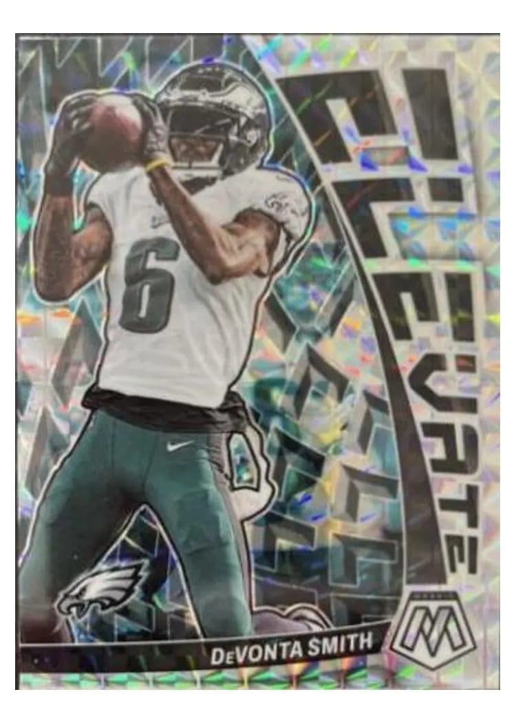 2023 Panini Mosaic Elevate DeVonta Smith #E-DS card