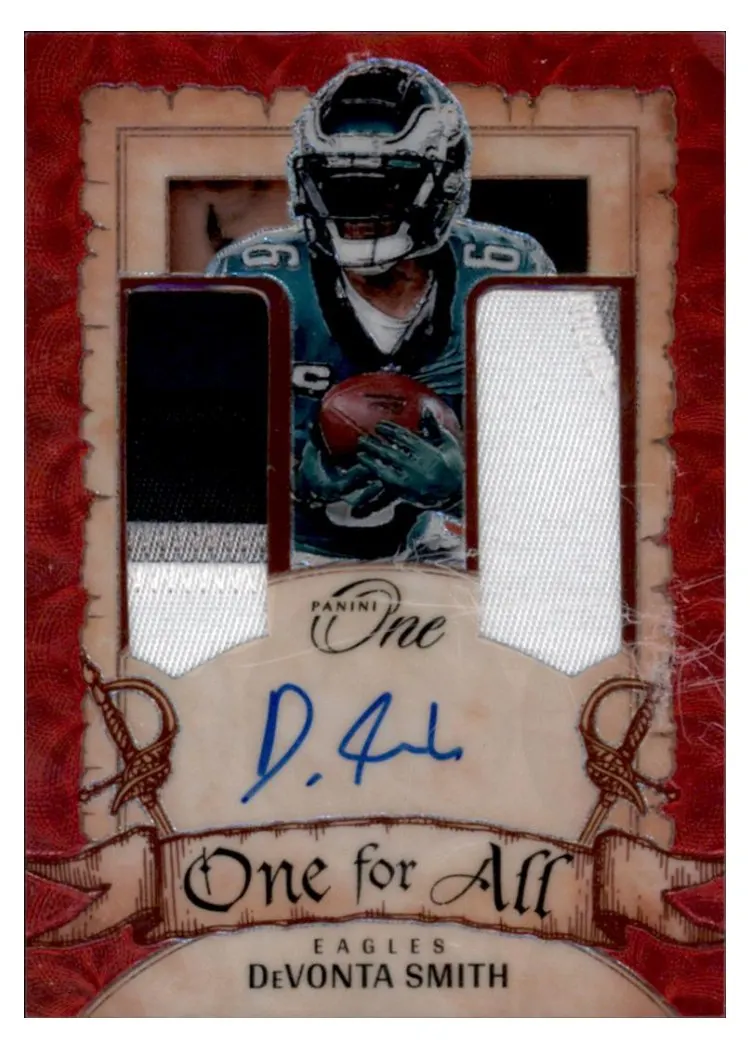 2023 Panini One DeVonta Smith #338 card