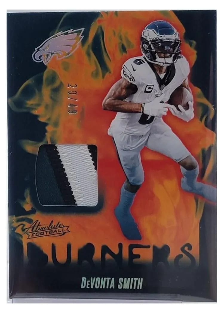 2024 Panini Absolute Absolute Burners DeVonta Smith #AB-DSH card