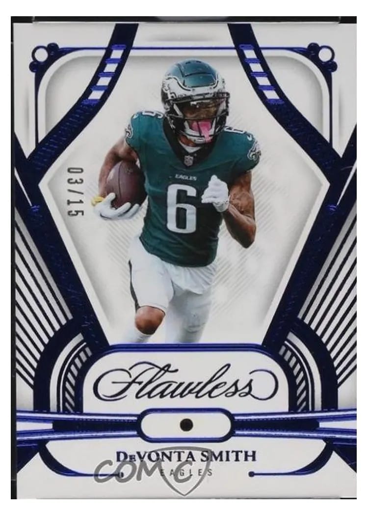 2024 Panini Flawless DeVonta Smith #56 card