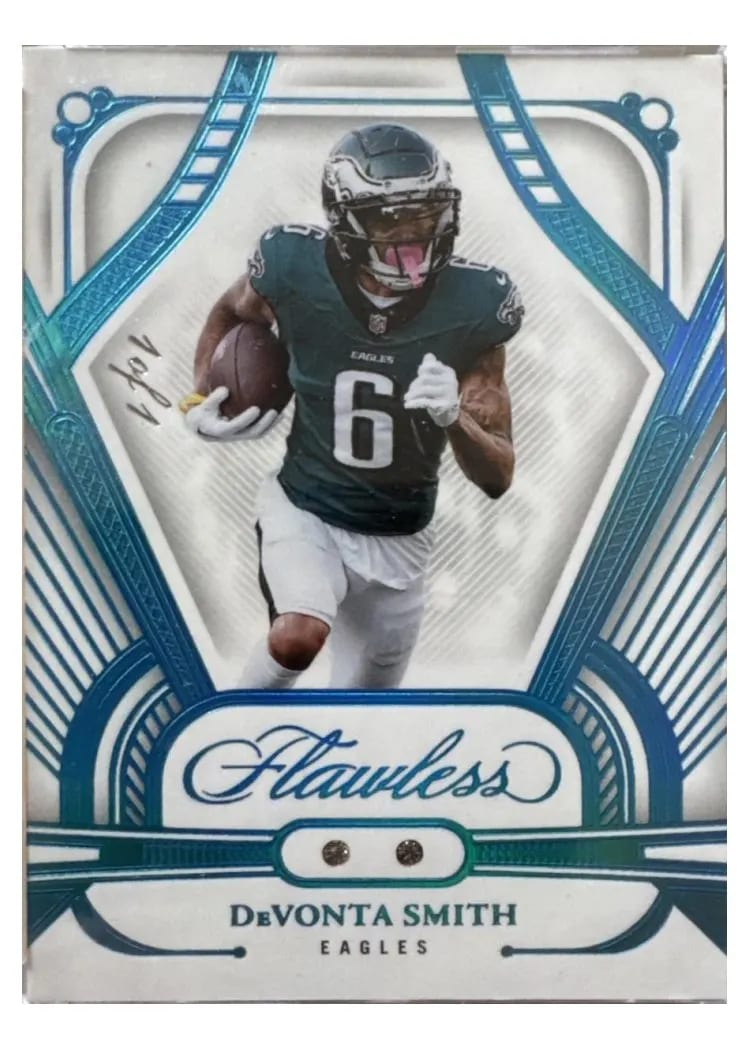 2024 Panini Flawless DeVonta Smith Platinum #56 card