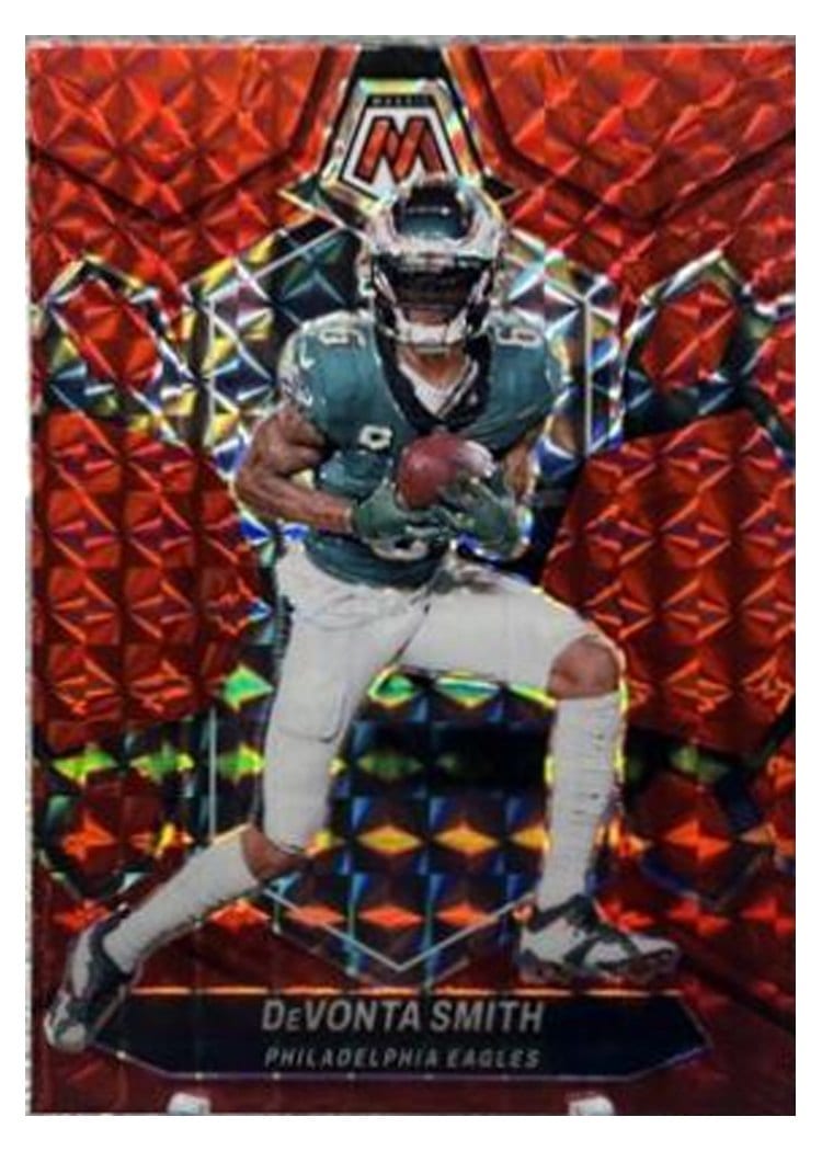 2024 Panini Mosaic Base Set DeVonta Smith Red #179 card