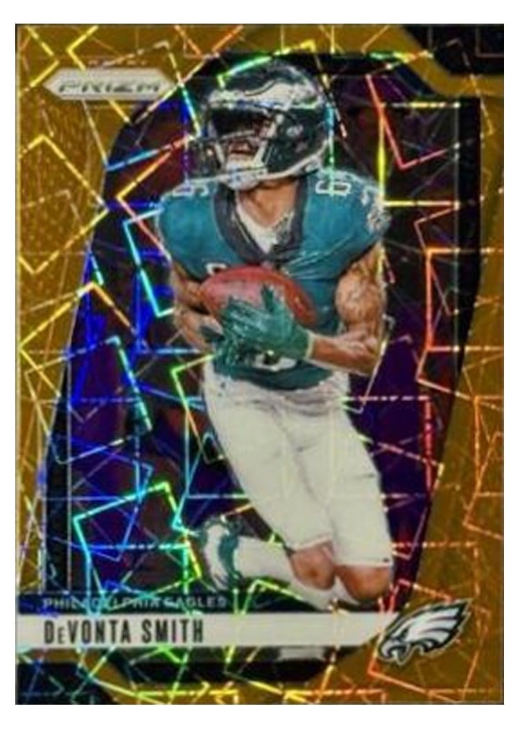 2024 Panini Prizm Base Set DeVonta Smith Orange #234 card