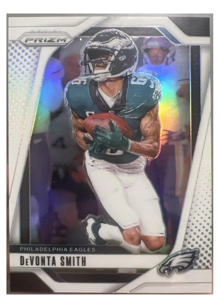 2024 Panini Prizm Base Set DeVonta Smith White #234 card