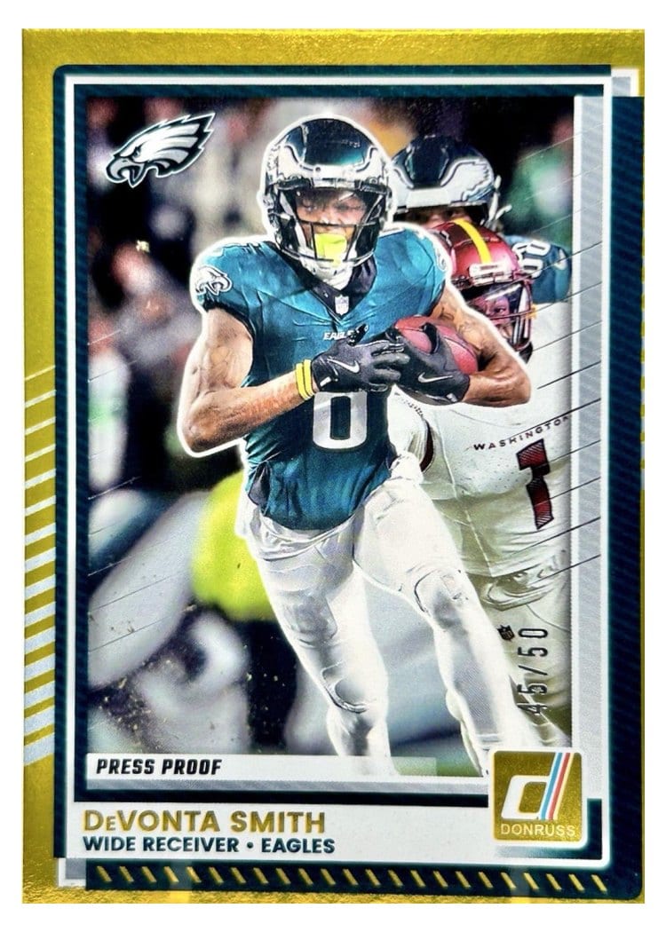 2025 Donruss Base Set DeVonta Smith #34 card