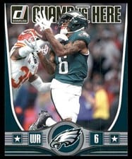 2025 Donruss Champ is Here DeVonta Smith #CIH-DSH card