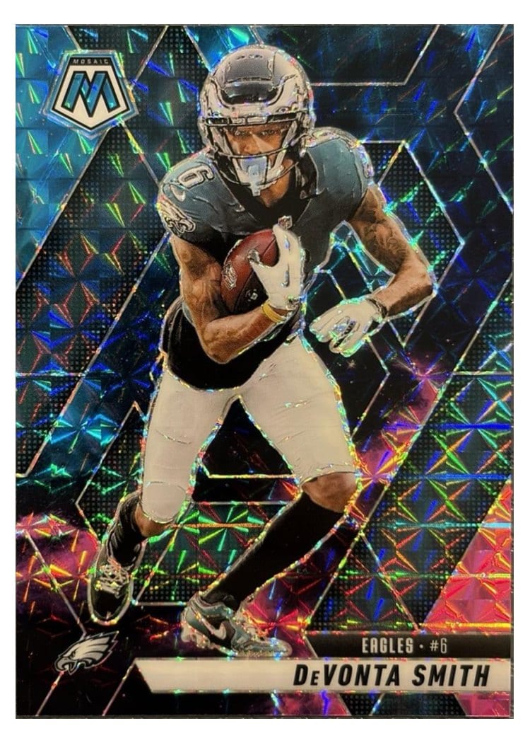2025 Panini Mosaic Base Set DeVonta Smith #119 card