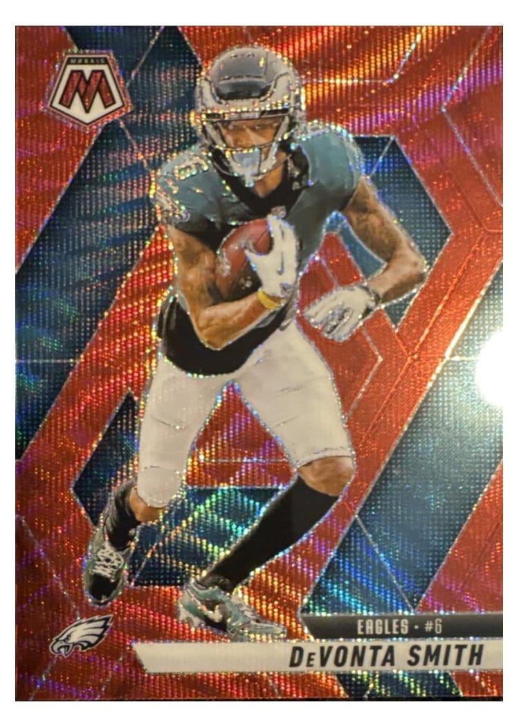 2025 Panini Mosaic Base Set DeVonta Smith #119 card