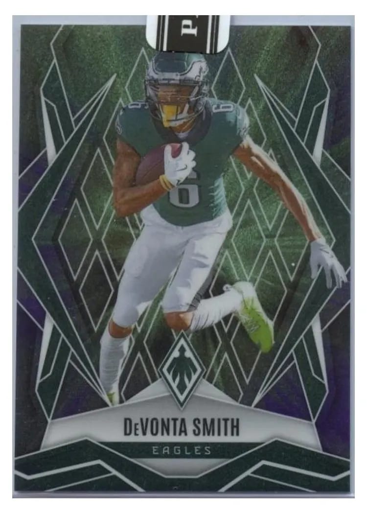 2025 Panini Phoenix Base Set DeVonta Smith Celestial #12 card