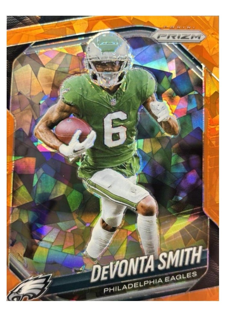 2025 Panini Prizm Base Set DeVonta Smith #70 card