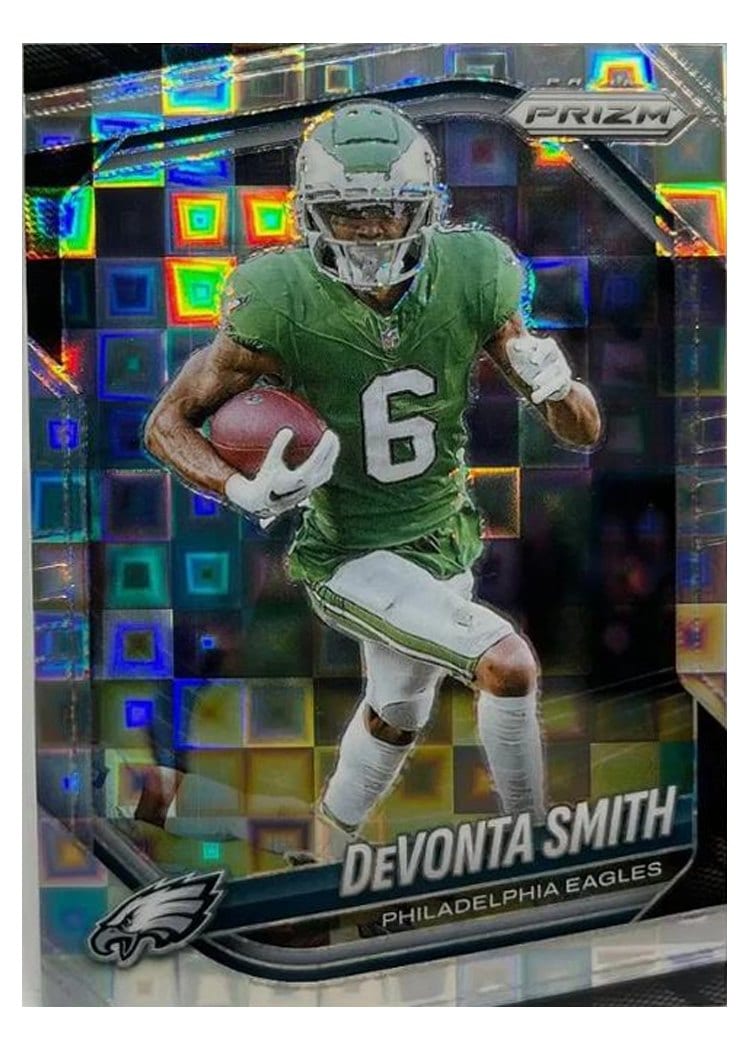2025 Panini Prizm Base Set DeVonta Smith #70 card