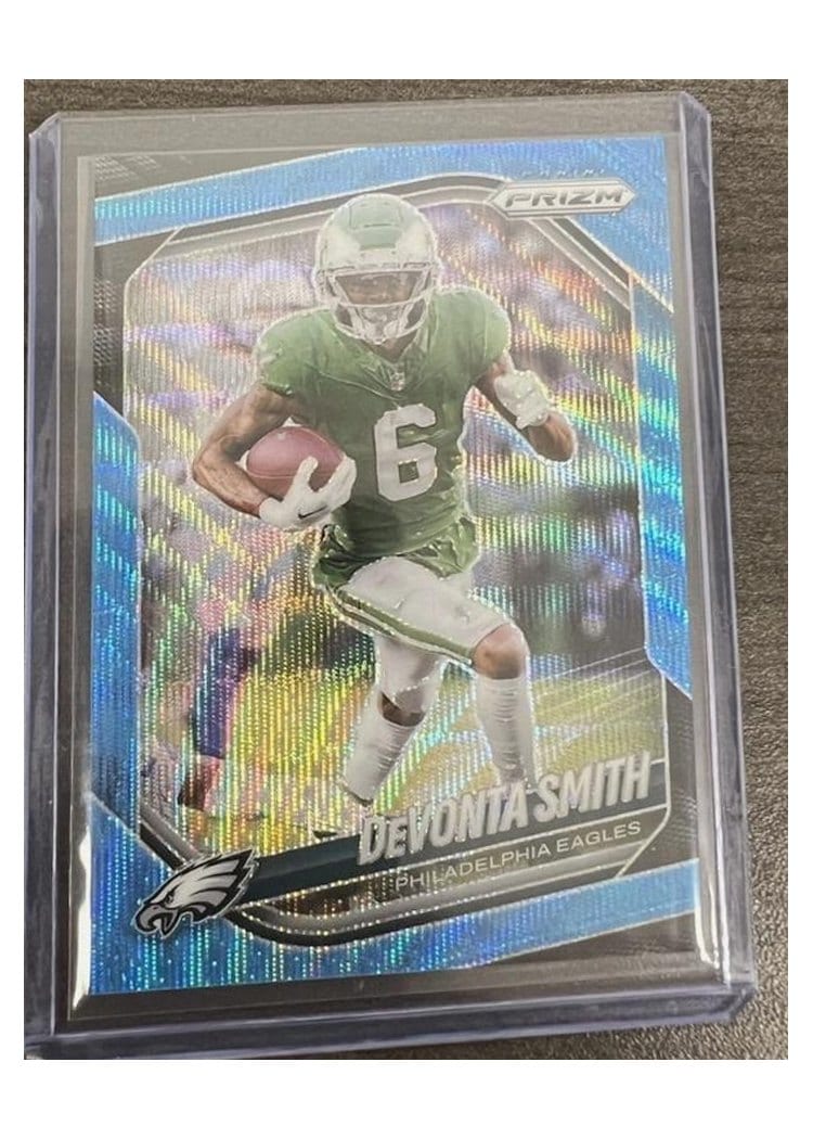 2025 Panini Prizm Base Set DeVonta Smith #70 card