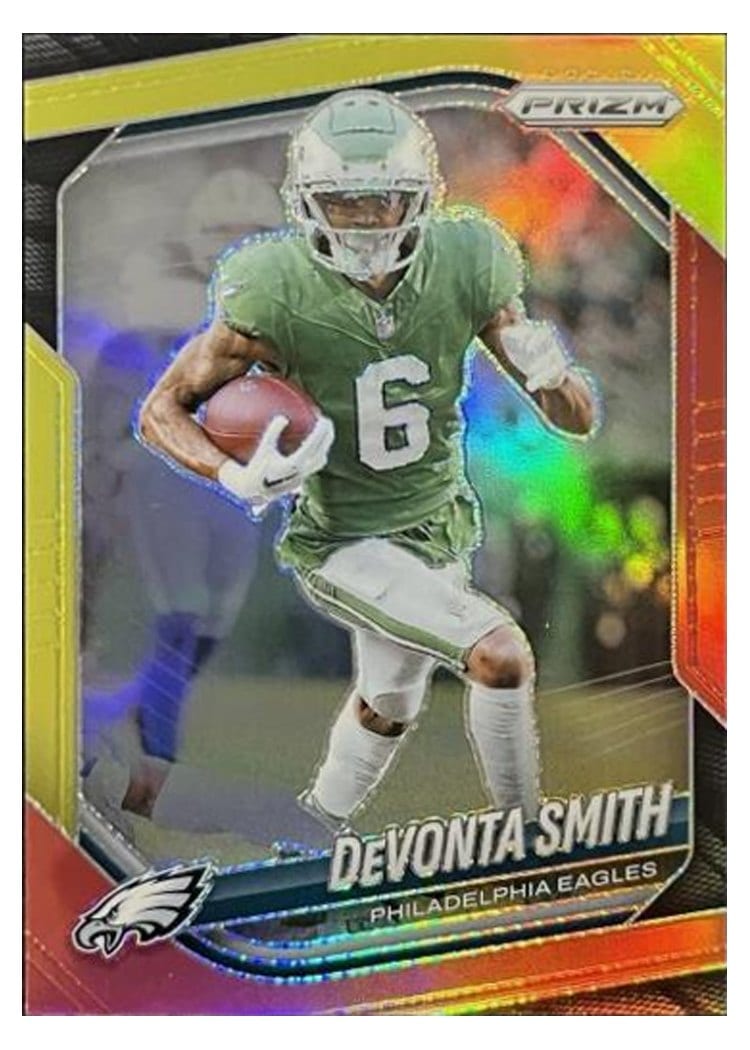 2025 Panini Prizm Base Set DeVonta Smith #70 card