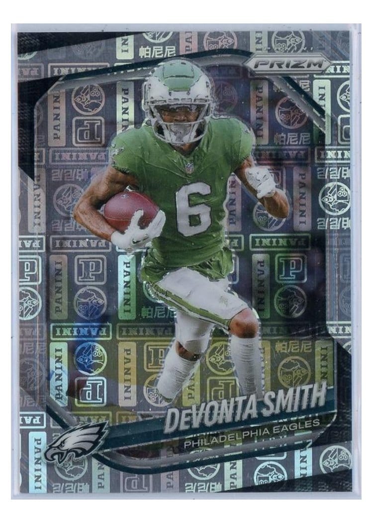 2025 Panini Prizm Base Set DeVonta Smith #70 card