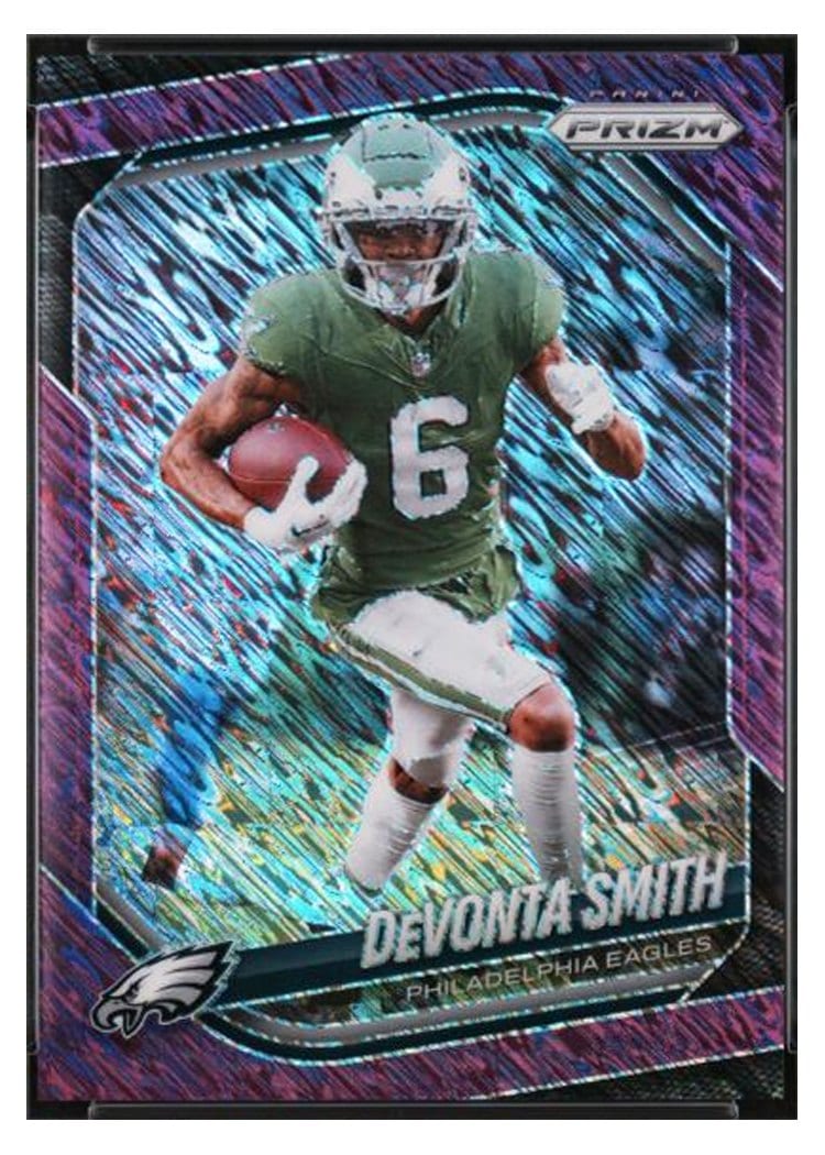 2025 Panini Prizm Base Set DeVonta Smith #70 card