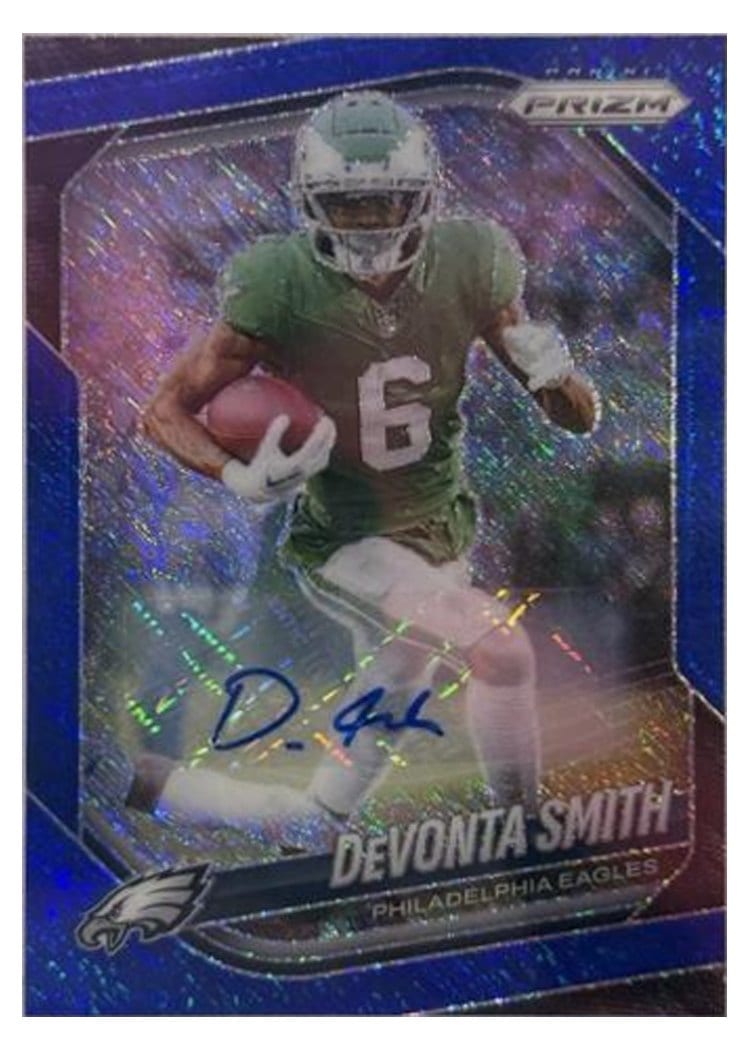 2025 Panini Prizm Base Set DeVonta Smith #70 card